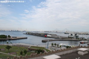 横浜税関７階からの眺め（庁舎見学）